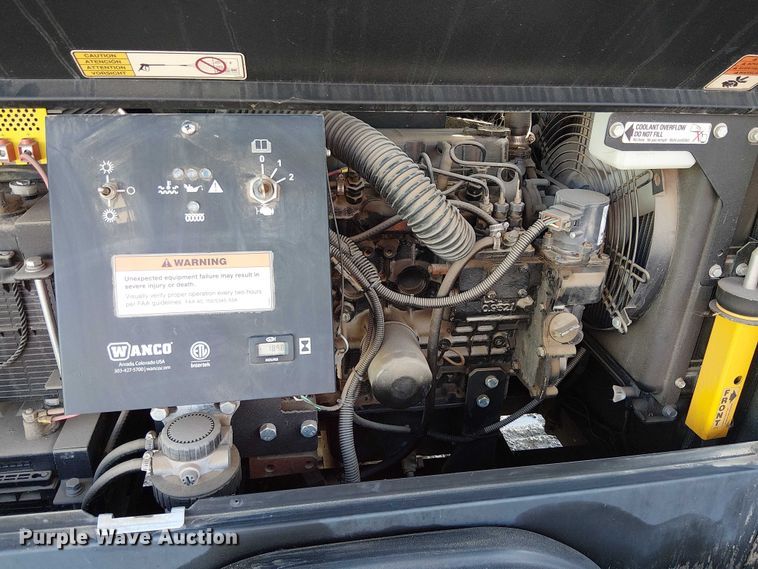 image for item EC1369 2022 Wanco WTRC arrow board trailer