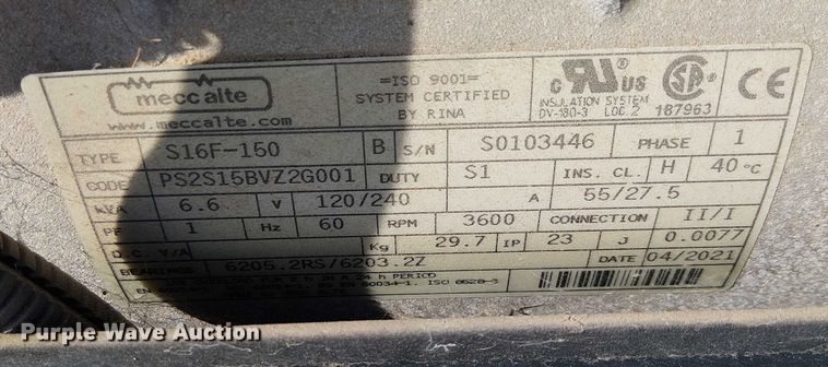 image for item EC1369 2022 Wanco WTRC arrow board trailer