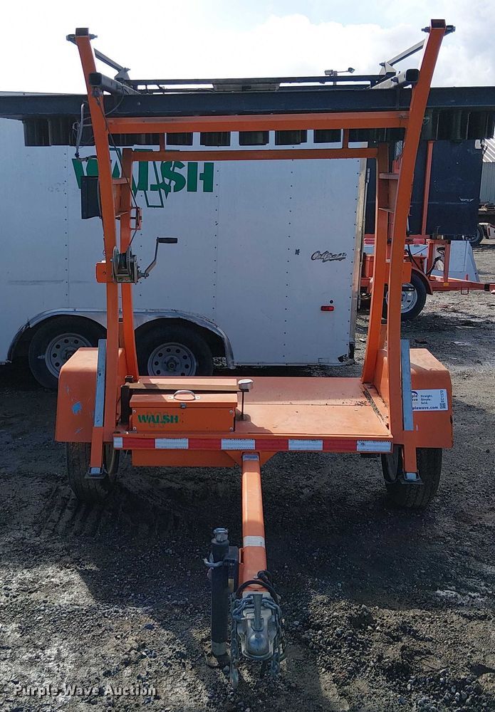 image for item EC1370 2019 National Signal Aero light arrow board trailer