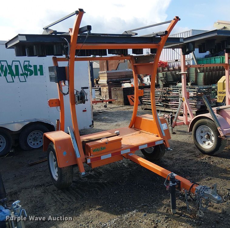 image for item EC1370 2019 National Signal Aero light arrow board trailer