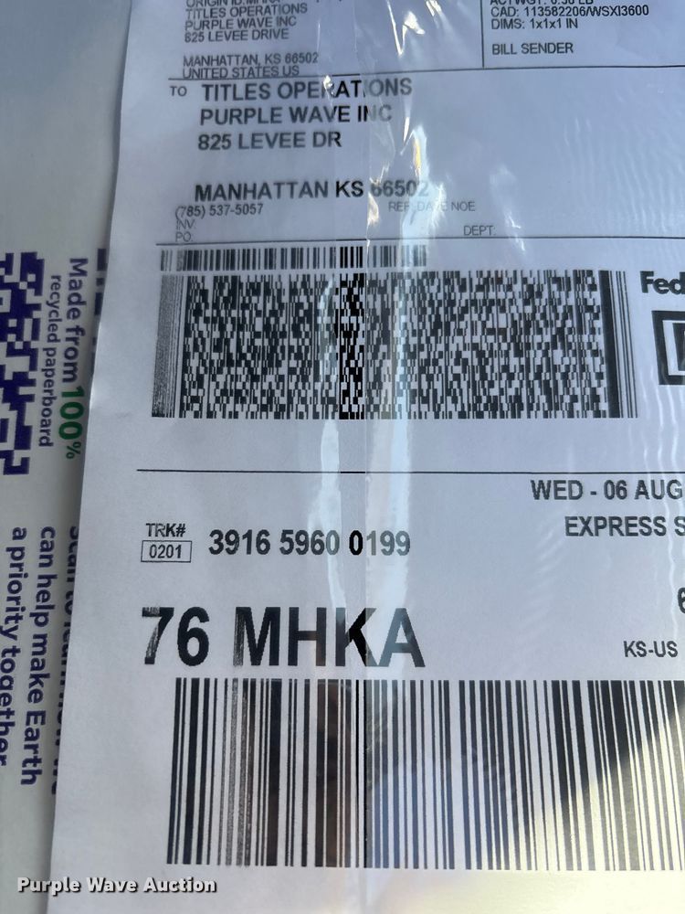 image for item EC4197 1999 International 4700 tack distributor truck