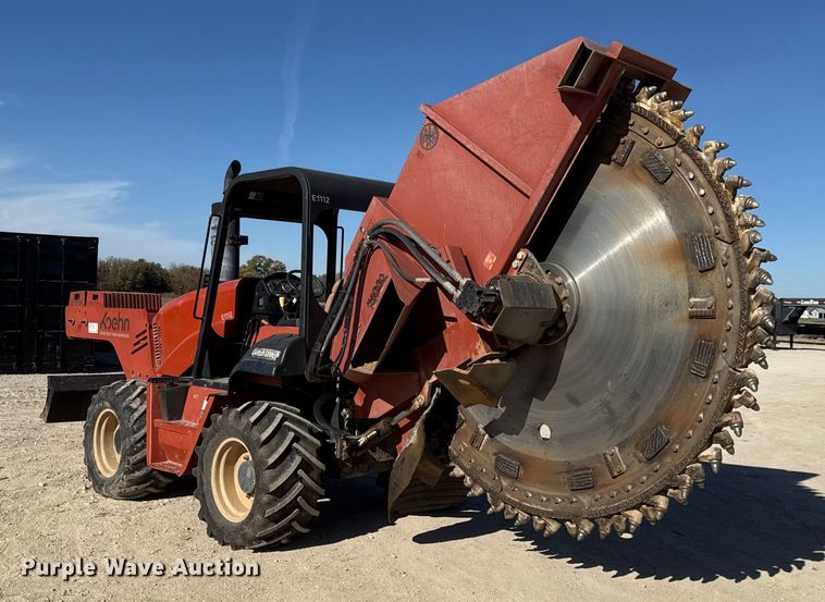 image for item EC4445 2006 Ditch Witch RT115 rock saw