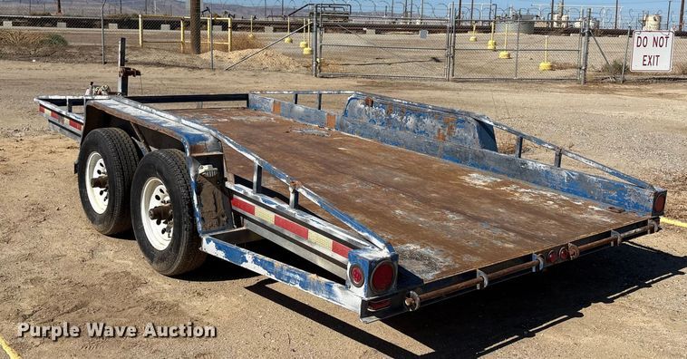image for item EC8055 2006 BEST utility trailer