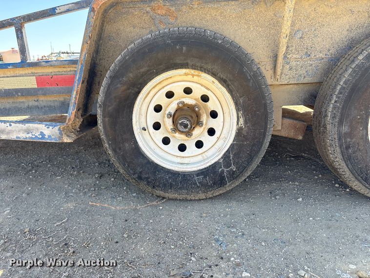 image for item EC8055 2006 BEST utility trailer