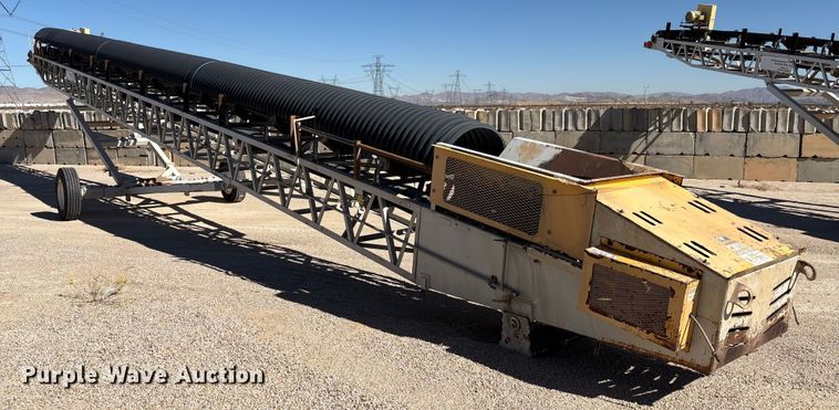 image for item EC8103 2017 TCI 30 X 70 RDS radial stacking conveyor