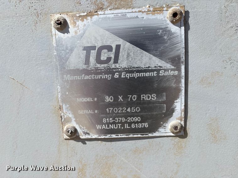 image for item EC8103 2017 TCI 30 X 70 RDS radial stacking conveyor