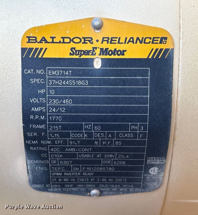 image for item EC8109 2017 TCI 30 X 40 TC conveyor