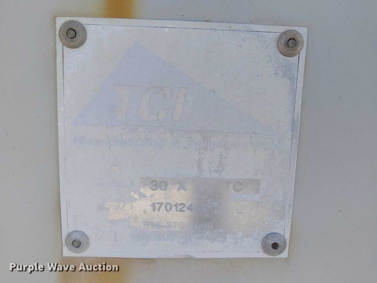 image for item EC8111 2017 TCI 30 X 40 TC conveyor