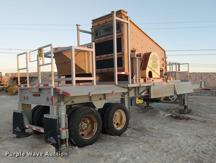 image for item EC8112 2017 REMco P-SCREEN-5105-2XSDC screening plant