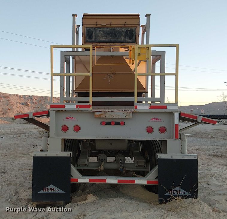 image for item EC8112 2017 REMco P-SCREEN-5105-2XSDC screening plant