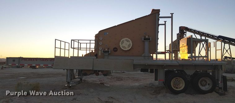 image for item EC8112 2017 REMco P-SCREEN-5105-2XSDC screening plant