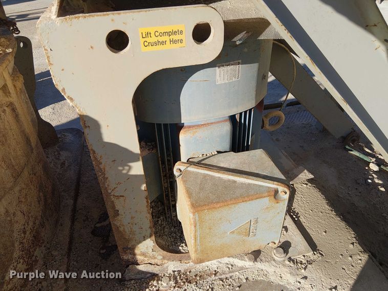 image for item EC8113 2017 REMco P-SD-1025-FH-RDS vertical impact crusher