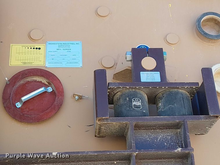 image for item EC8115 2019 Midwestern Industries  MEV510-5 vibratory screen