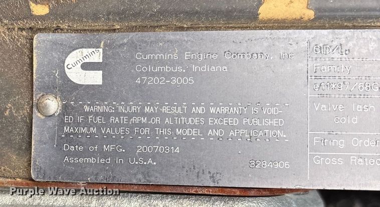 image for item EC8131 2007 Vermeer RT950 vibratory cable plow