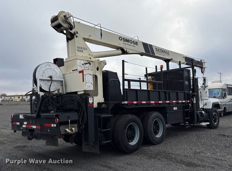image for item EC8135 1996 Mack RD688S crane truck