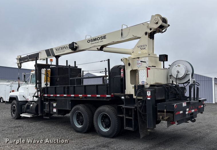 image for item EC8135 1996 Mack RD688S crane truck