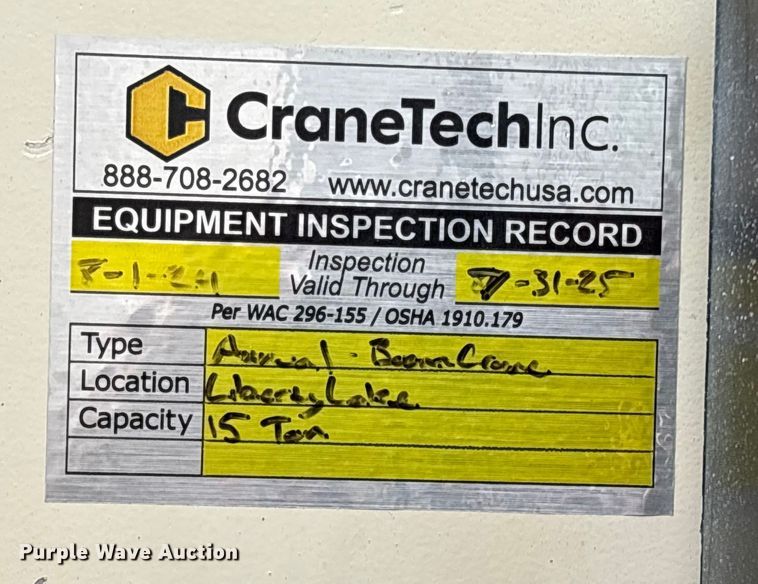 image for item EC8135 1996 Mack RD688S crane truck