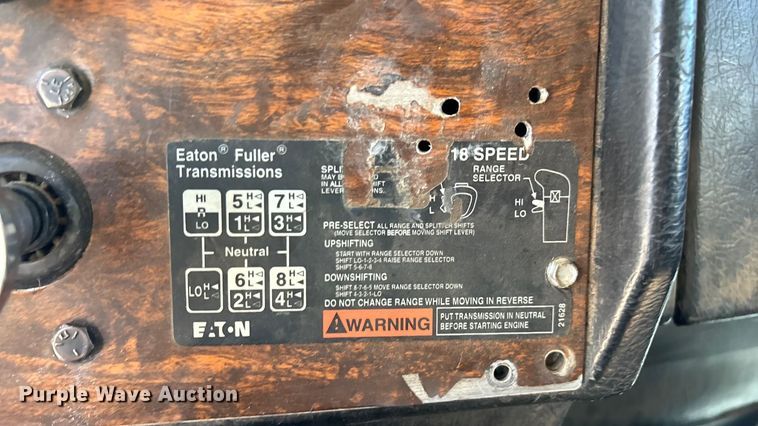 image for item ED2252 1997 Peterbilt 379 dump truck