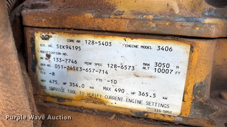 image for item ED2252 1997 Peterbilt 379 dump truck