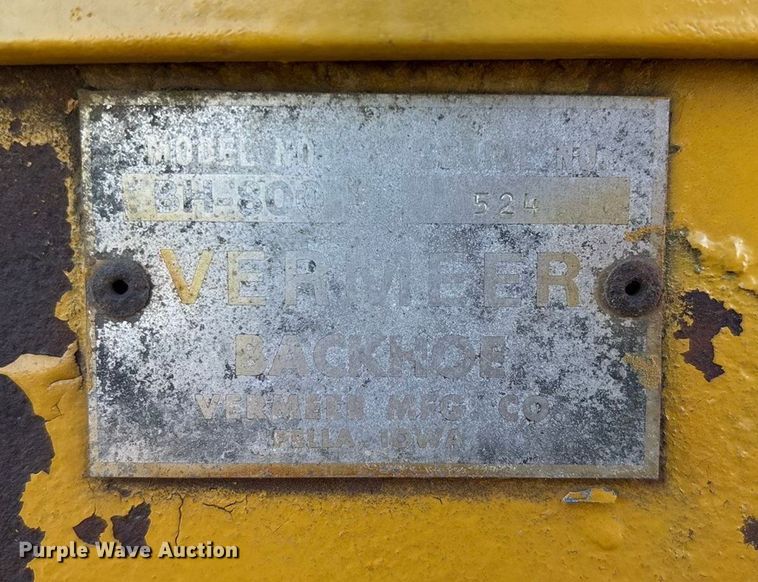 image for item ED2386 Vermeer M437A trencher