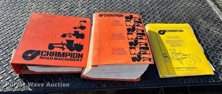 image for item ED2393 1988 Champion 710A motor grader