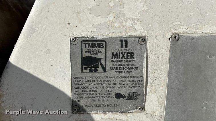 image for item ED2397 1999 Kenworth W900 ready mix truck