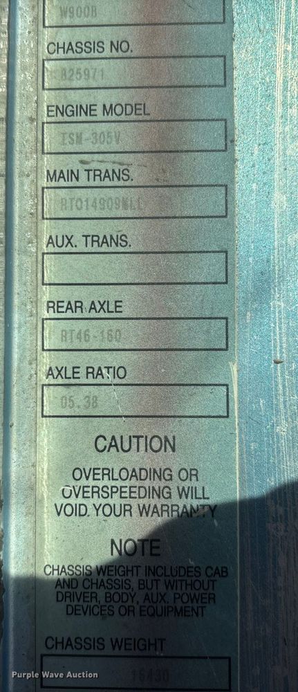 image for item ED2397 1999 Kenworth W900 ready mix truck