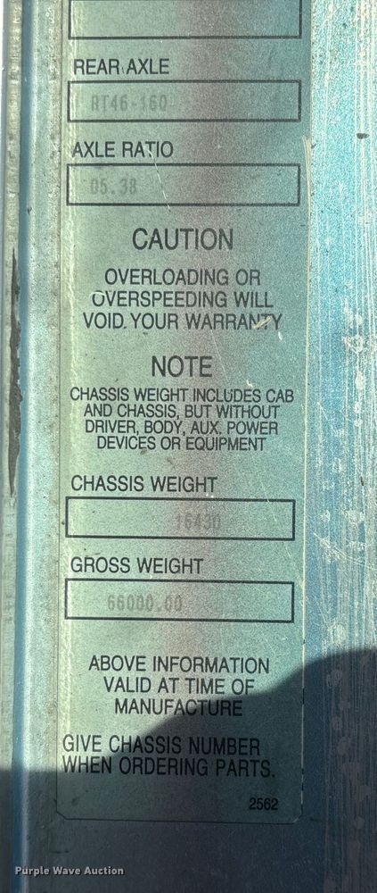 image for item ED2397 1999 Kenworth W900 ready mix truck