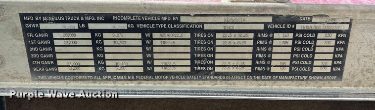 image for item ED2397 1999 Kenworth W900 ready mix truck