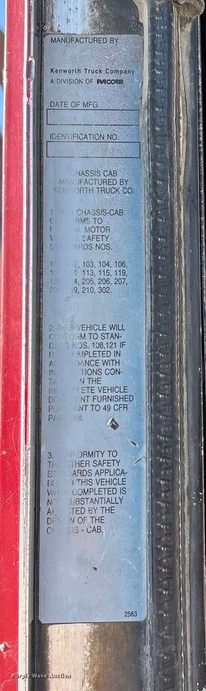 image for item ED2397 1999 Kenworth W900 ready mix truck