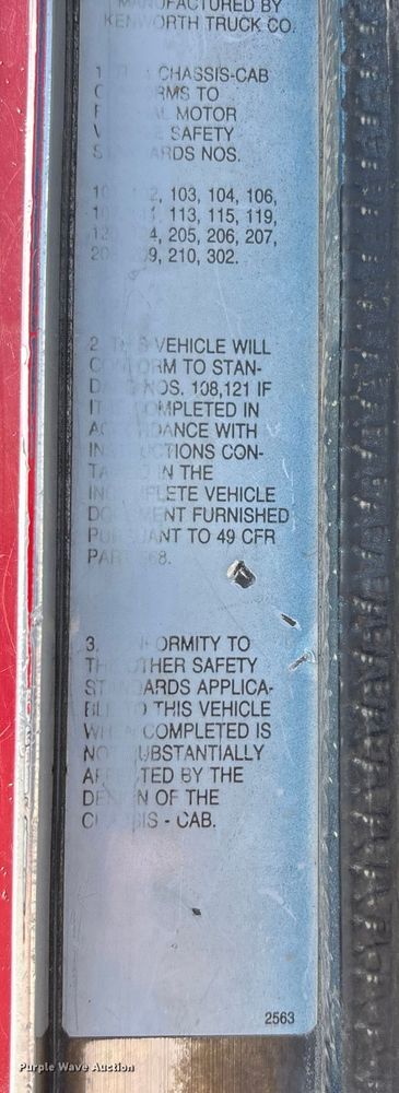 image for item ED2397 1999 Kenworth W900 ready mix truck