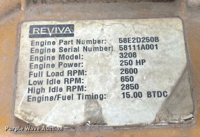 image for item ED2399 1988 Ford 8000 tank truck