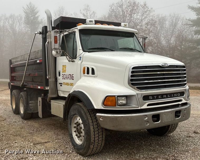image for item ED2402 2007 Sterling L-Line dump truck