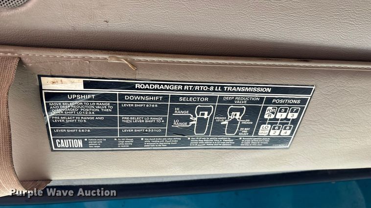 image for item ED2402 2007 Sterling L-Line dump truck