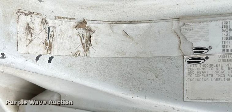 image for item ED2402 2007 Sterling L-Line dump truck