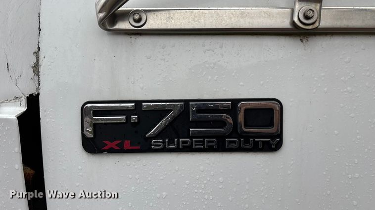 image for item ED2405 2005 Ford F750 Super Duty XL dump truck