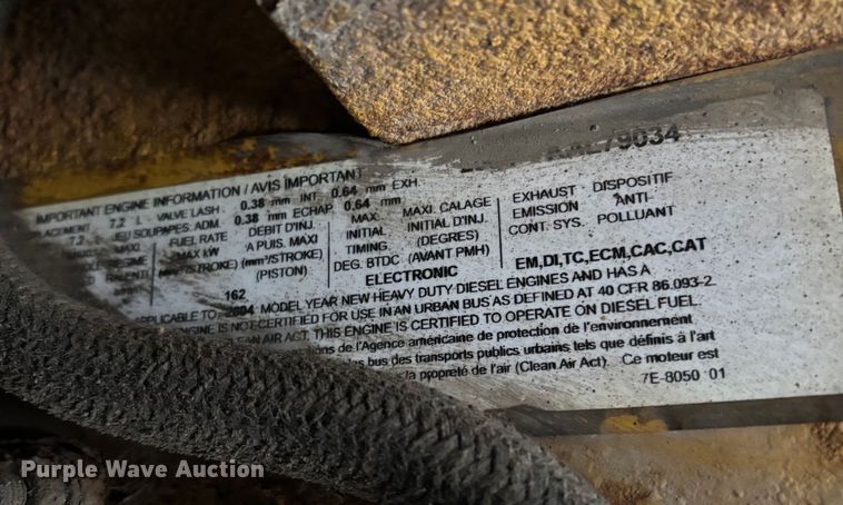 image for item ED2405 2005 Ford F750 Super Duty XL dump truck