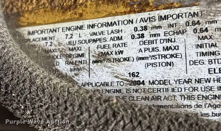 image for item ED2405 2005 Ford F750 Super Duty XL dump truck