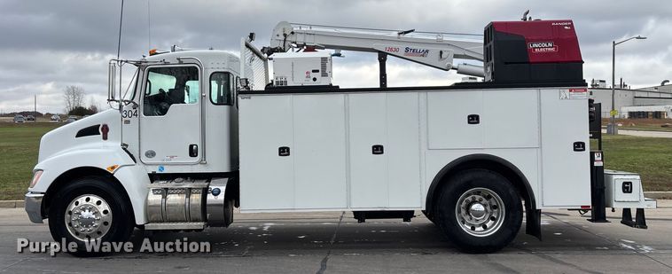 image for item ED2415 2020 Kenworth T370 utility / service truck