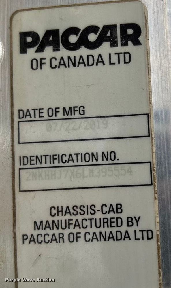 image for item ED2415 2020 Kenworth T370 utility / service truck