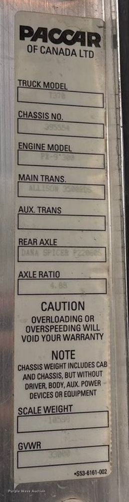 image for item ED2415 2020 Kenworth T370 utility / service truck