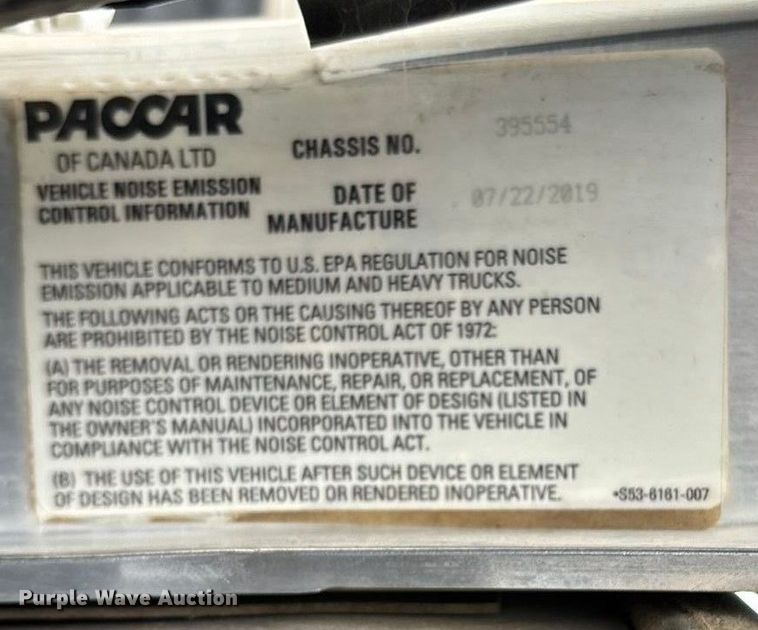 image for item ED2415 2020 Kenworth T370 utility / service truck