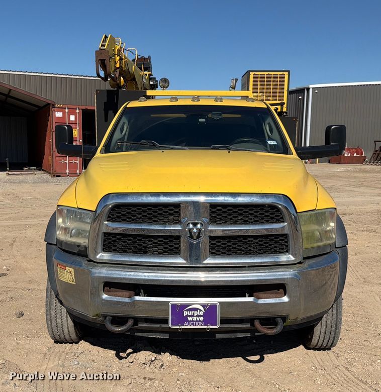 image for item ED4992 2013 RAM 5500 utility / service truck