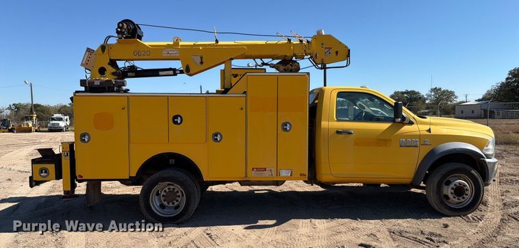 image for item ED4992 2013 RAM 5500 utility / service truck