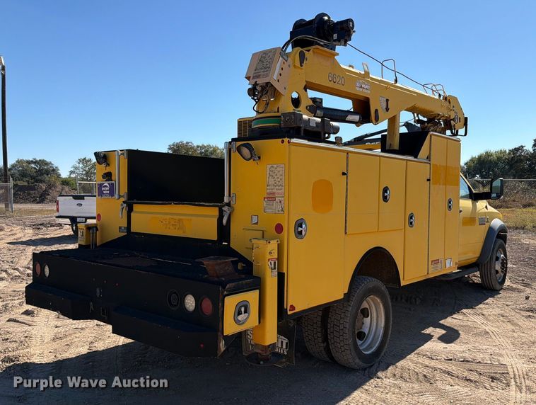 image for item ED4992 2013 RAM 5500 utility / service truck