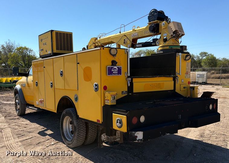 image for item ED4992 2013 RAM 5500 utility / service truck