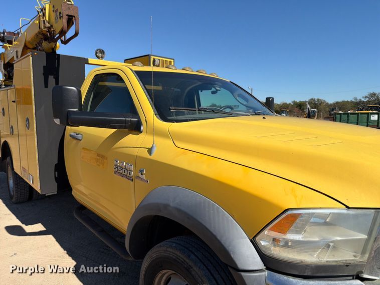 image for item ED4992 2013 RAM 5500 utility / service truck