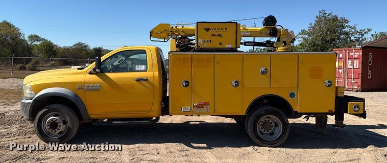 image for item ED4992 2013 RAM 5500 utility / service truck