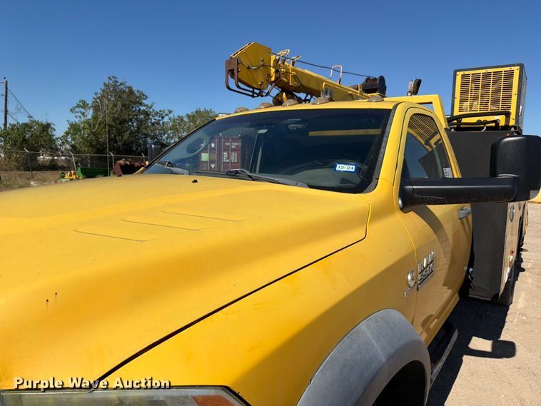 image for item ED4992 2013 RAM 5500 utility / service truck