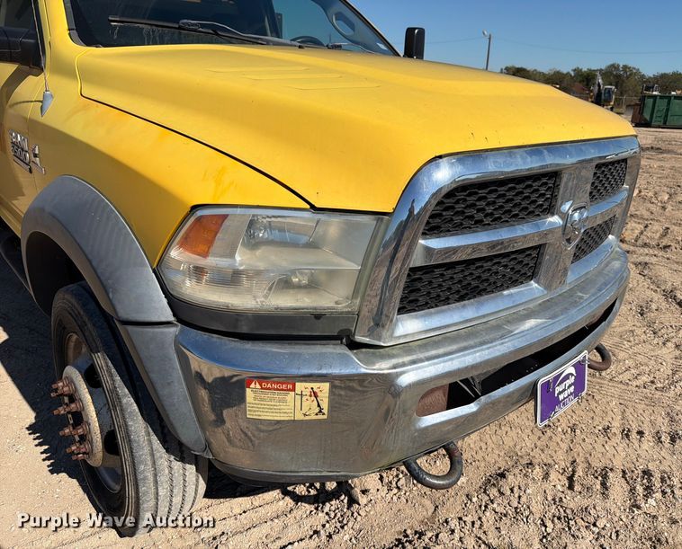 image for item ED4992 2013 RAM 5500 utility / service truck